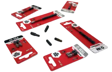 Bity pro širokou škálu drážek